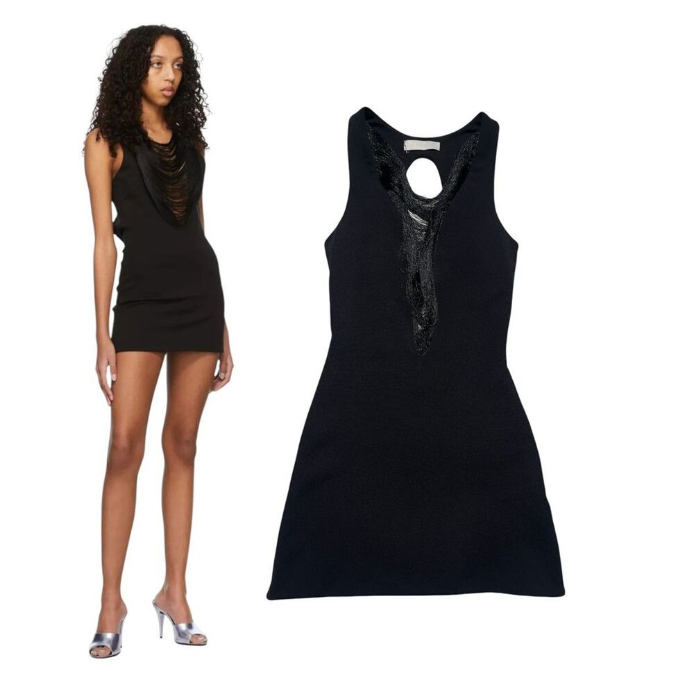 $1,550 Fringe fall mini dress